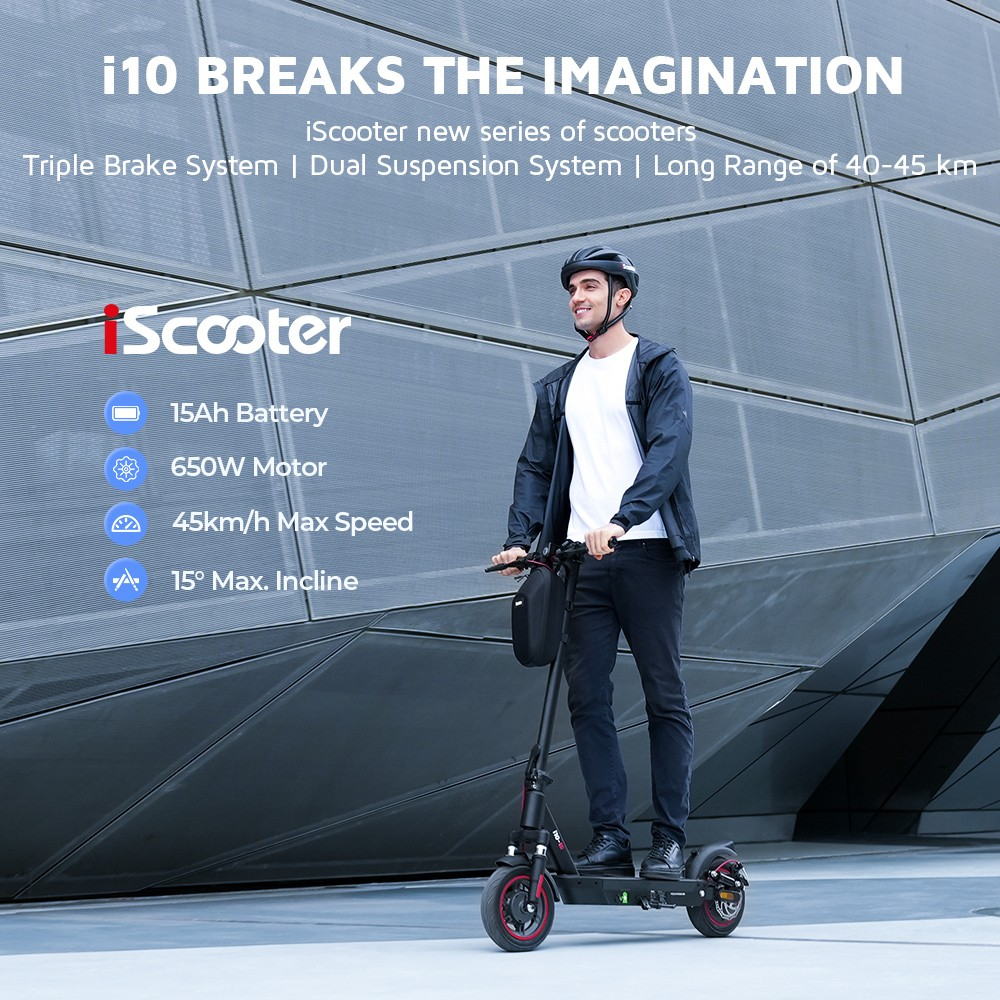 iScooter elektromos roller i10 4
